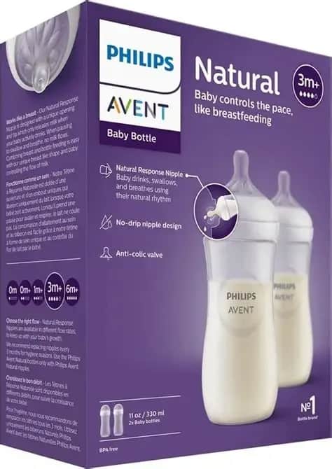 Biberon Nat Response 330ml x2