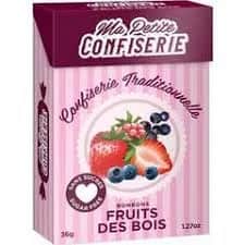 Bonbon Fruit des bois 36.5g Sans Sucre