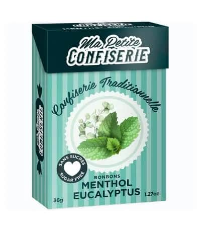 Bonbon Menthol Eucalyptus 36.5g Sans Sucre