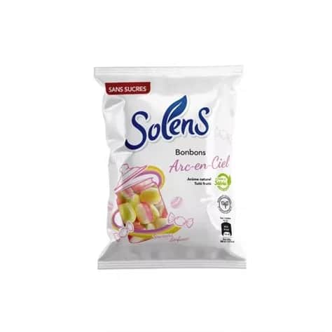 Bonbons Arc-en-Ciel Sans Sucre 100g