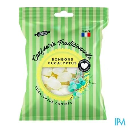 Bonbons Eucalyptus Sans sucre 80g