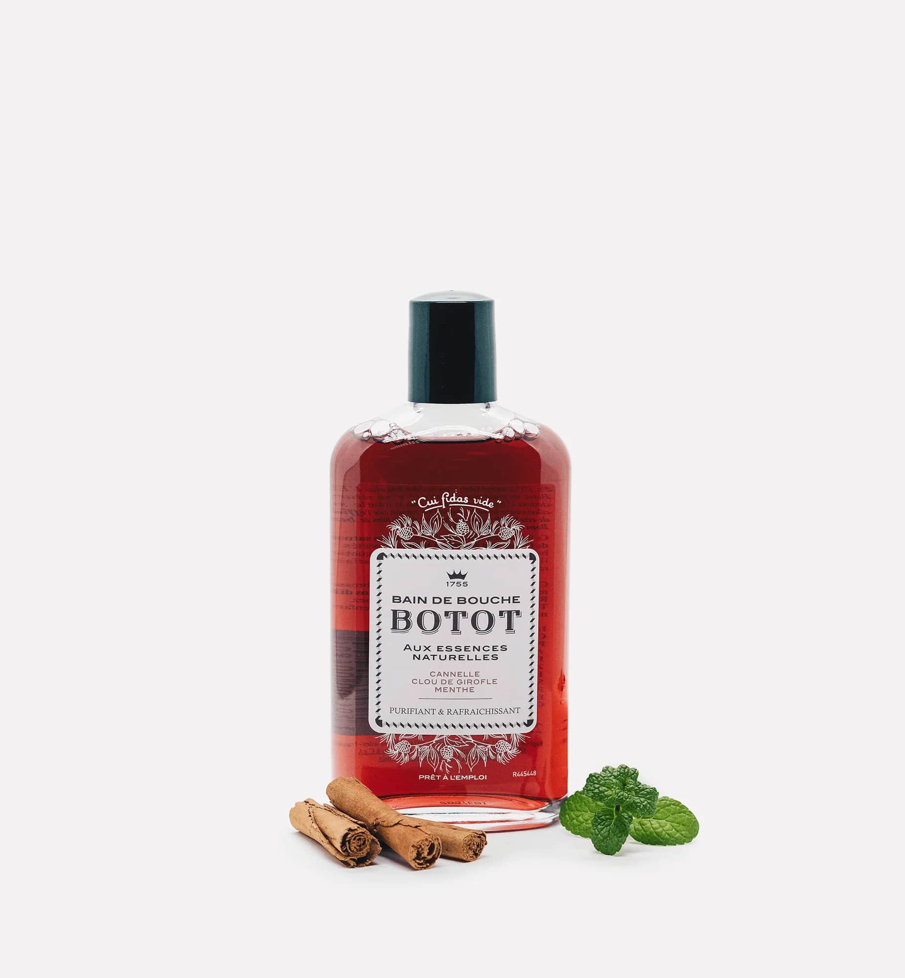 Botot Bain de bouche ROUGE (Cannelle/Clou girofle/Menthe) 250ml