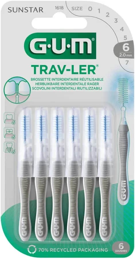 Brossettes Interdentaires Trav-Ler 2.0mm x4 1618