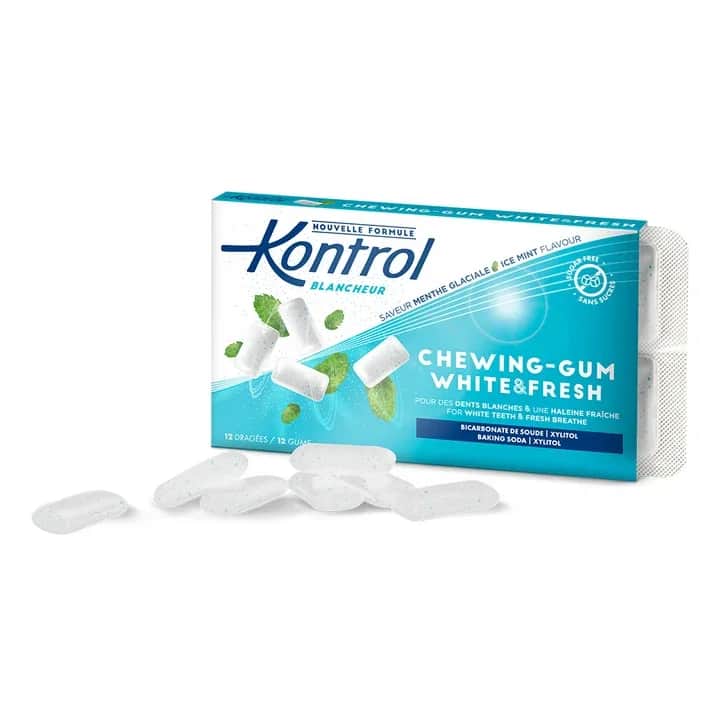 Kontrol Chewing-Gum sans sucres x12