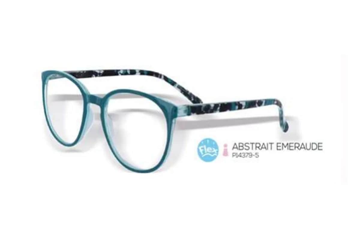 Loupe Abstrait Émeraude +3