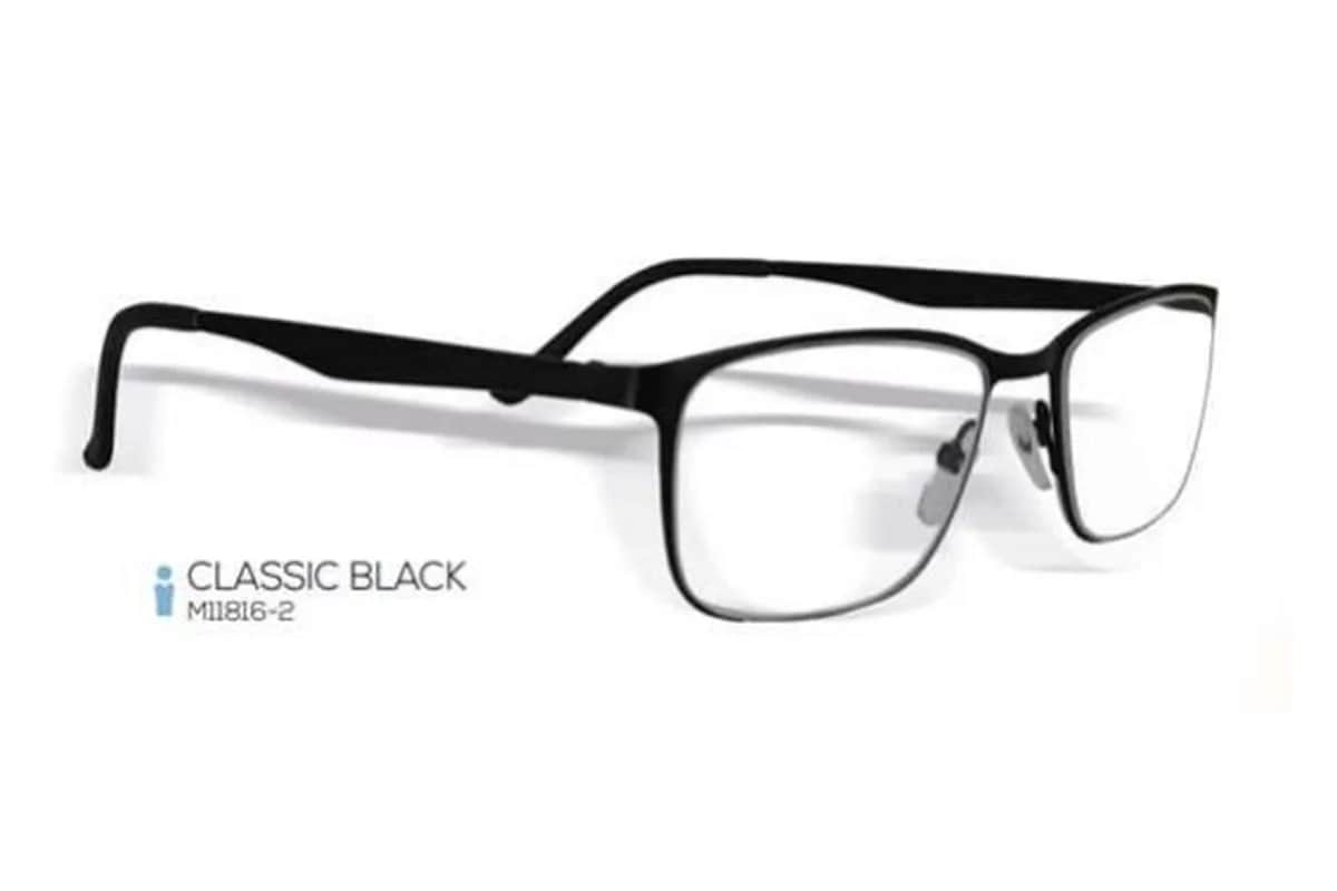 Loupe Classic Black métallique cerclé +3,5