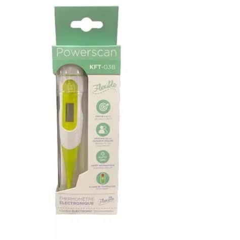 Powerscan KFT03B Thermomètre flexible x12