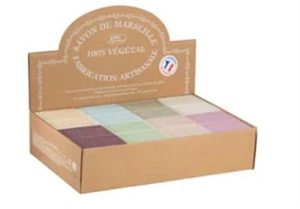 Savon Marseille 125gr Présentoir n°3 / 48 unités