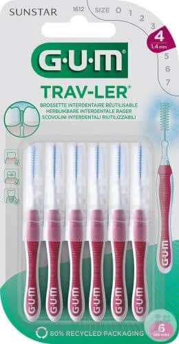 Trav-Ler Brossettes Interdentaires 1.4mm x4 1612