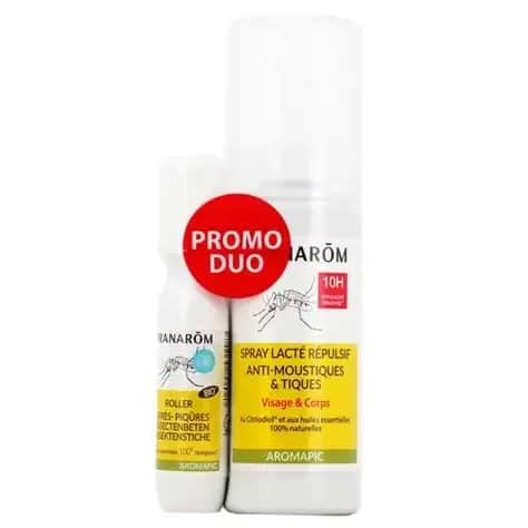 AROMAPIC Spray Lacté 100ml+Roller Après Piqure 15ml